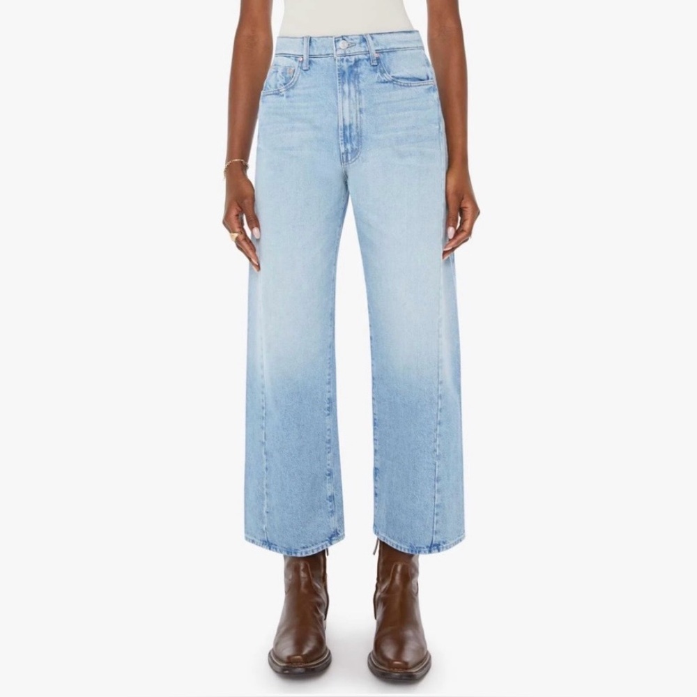 MOTHER Denim The Half Pipe High Rise Ankle Barrel Leg Jeans Size 27